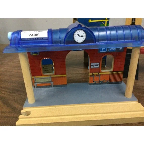 Imaginarium Structures Station Bridge Crane Cross Trestle Trees, people - Picture 7 of 9